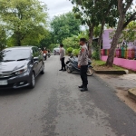 Polsek Langsa Gelar Gatur Lalin dan Pemeliharaan Kamtibmas di Pagi Hari