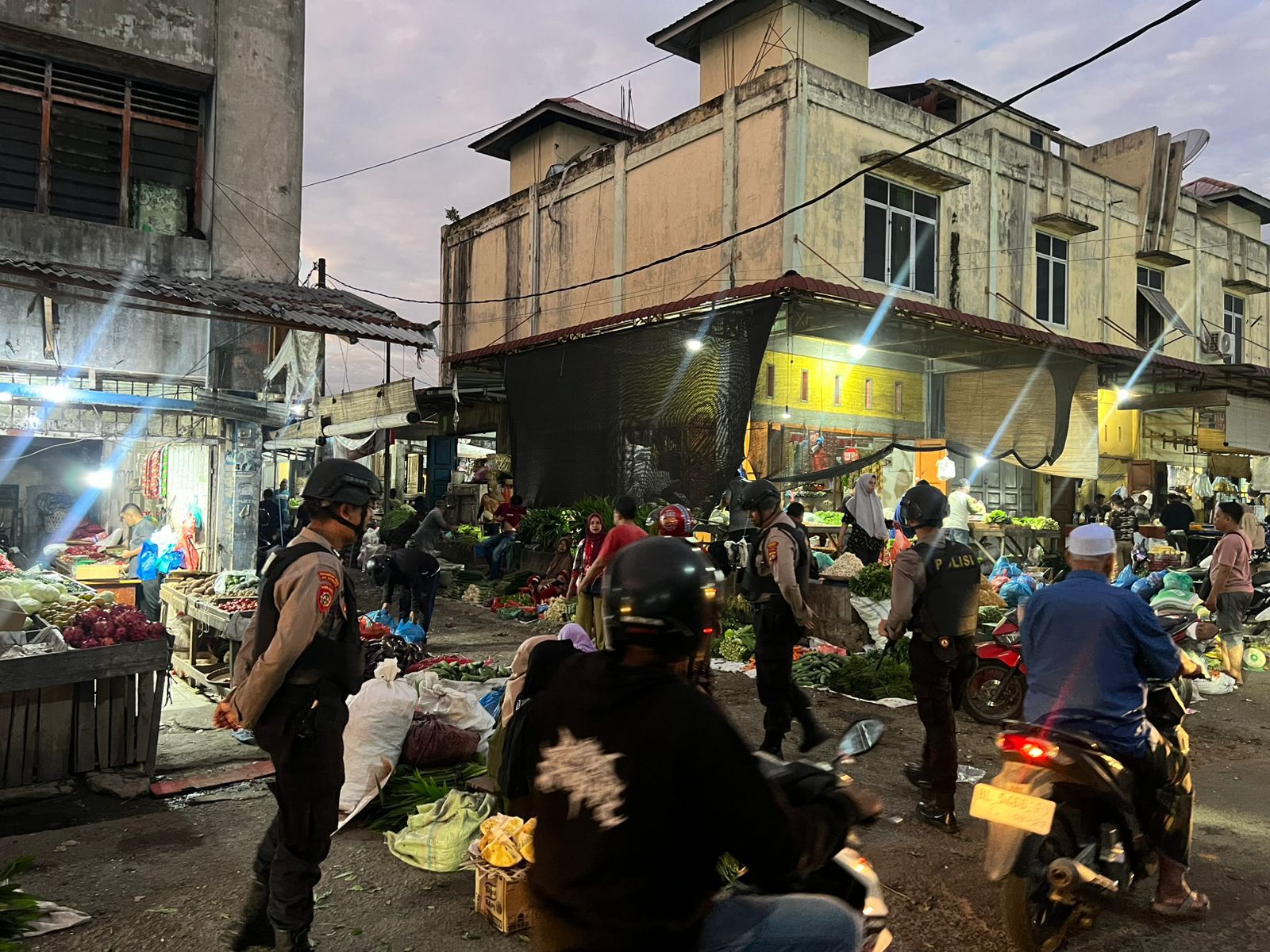 Sat Samapta Polres Langsa Laksanakan Patroli Perintis Presisi Antisipasi Guantibmas