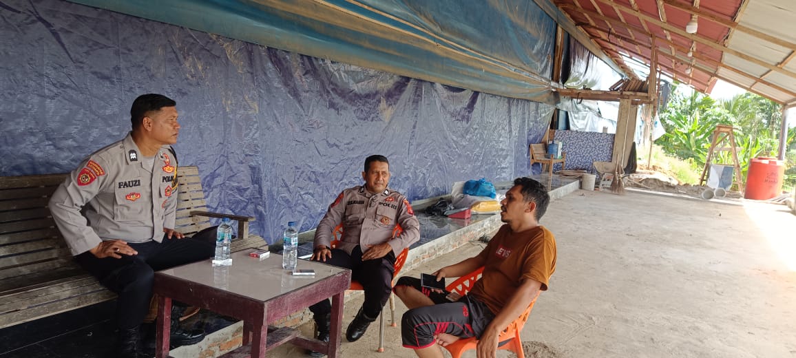 Polsek Sungai Raya Laksanakan Patroli Dialogis Ciptakan Situasi Aman dan Kondusif