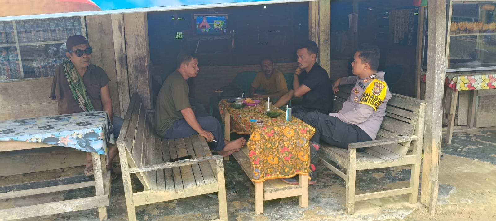 Polsek Rantau Selamat Gelar Patroli Antisipasi Gangguan Kamtibmas