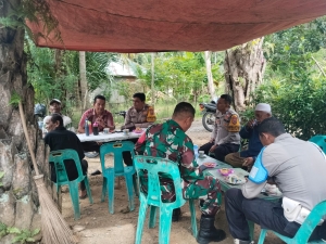 Polsek Rantau Selamat Laksanakan Patroli Cegah Gangguan Kamtibmas