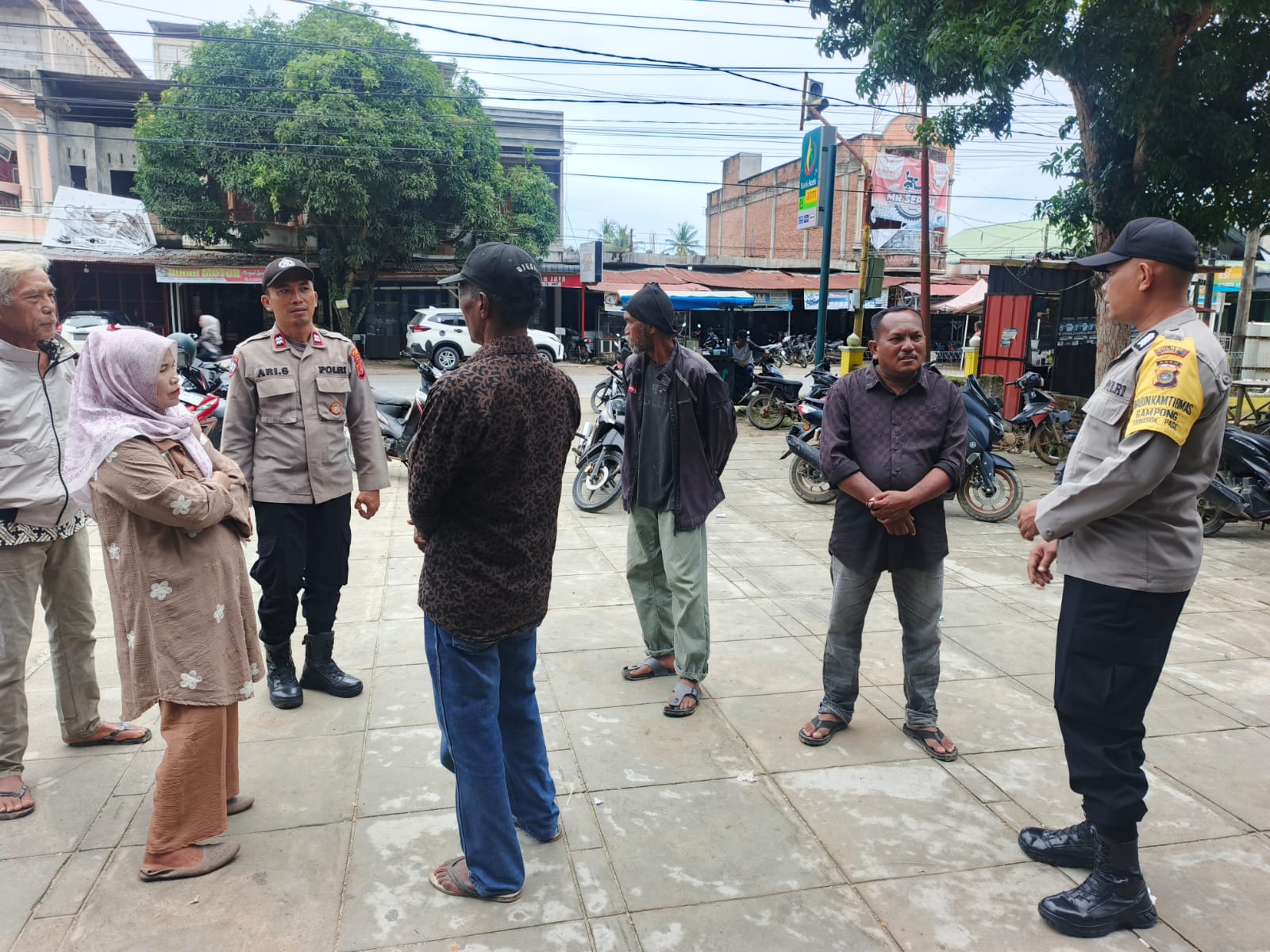 Polsek Sungai Raya Gelar Patroli Dialogis dan Himbauan Kamtibmas