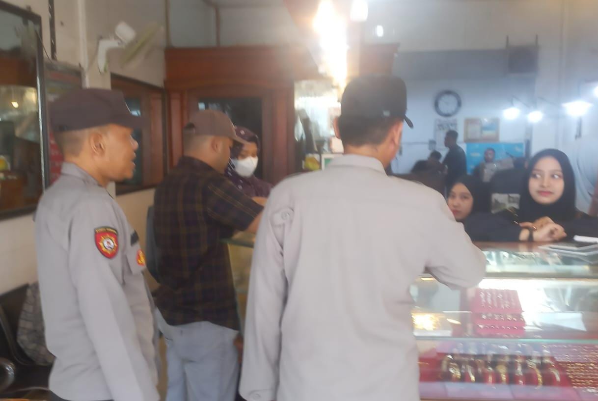 Bhabinkamtibmas Polsek Langsa Gelar Patroli Antisipasi Aksi Premanisme