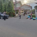 Polsek Langsa Laksanakan Pengaturan Lalu Lintas dan Pemeliharaan Kamtibmas di Wilayah Kota