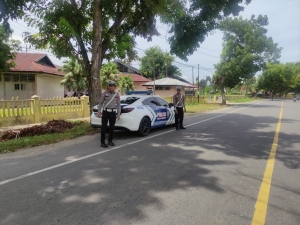 Sat Lantas Polres Langsa Laksanakan Patroli Blue Light di Jalur Rawan Kecelakaan