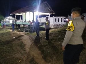 TNI-Polri Gelar Patroli Siaga di Wilayah Hukum Polsek Sungai Raya