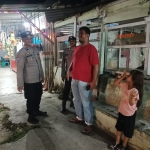 Polsek Langsa Barat Laksanakan Patroli dan Sambang Gampong pada Malam Hari