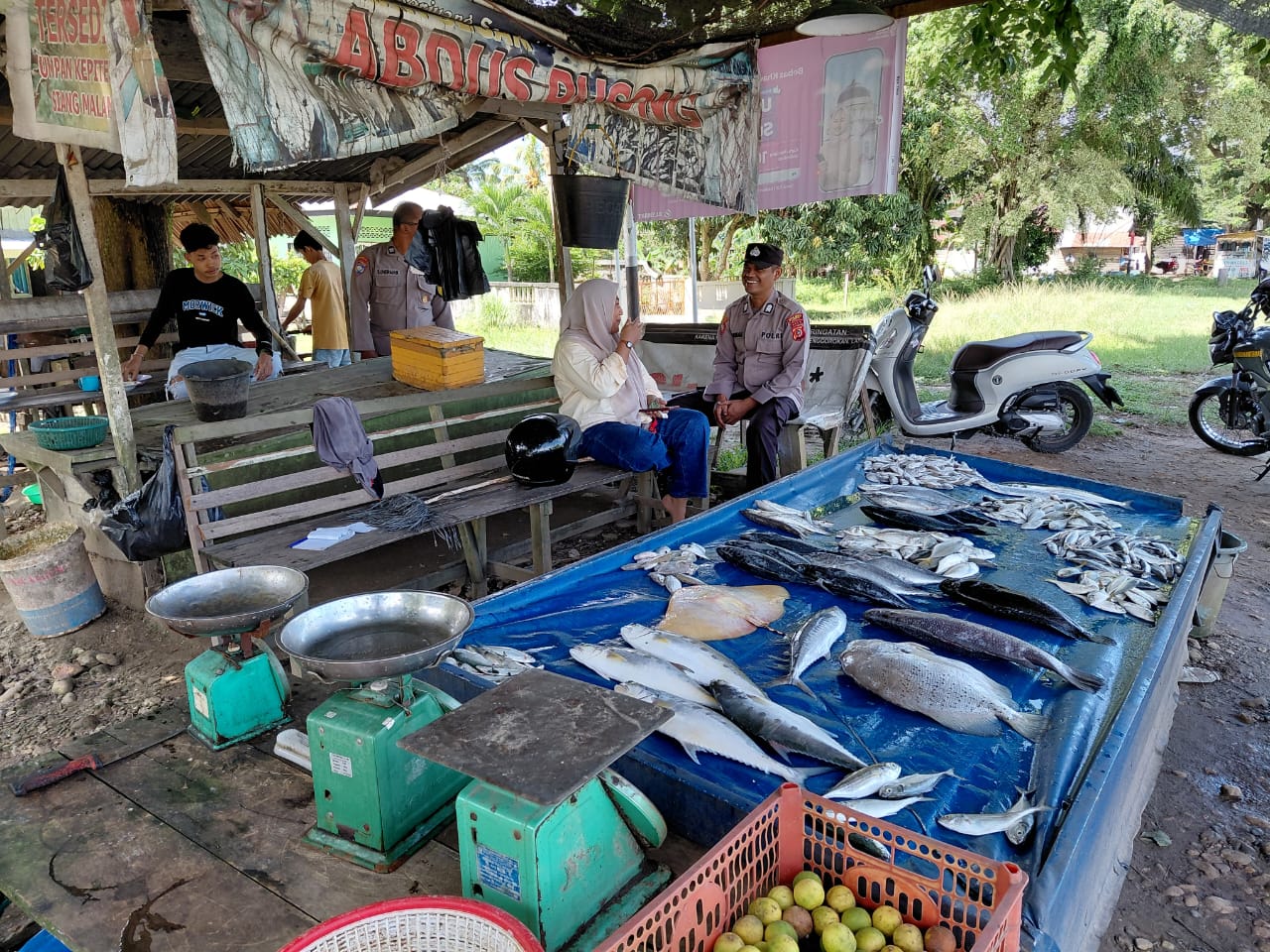 Polsek Langsa Barat Gelar Patroli dan Sambang Gampong Wujudkan Harkamtibmas Kondusif