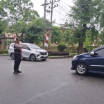 Sat Samapta Polres Langsa Gelar Gatur Lalin untuk Tingkatkan Kedisiplinan Berlalu Lintas