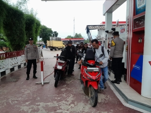 Polsek Langsa Barat Laksanakan Patroli dan Sambang Gampong Wujudkan Harkamtibmas Kondusif