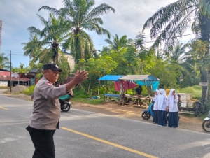 Pengaturan Lalu Lintas Polsek Sungai Raya di Wilayah Hukum Sungai Raya