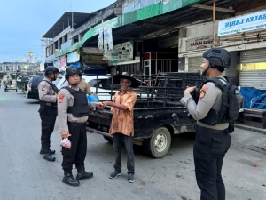 Sat Samapta Polres Langsa Gelar Patroli Perintis Presisi Antisipasi Guantibmas