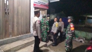 TNI-Polri Gelar Patroli Siaga Gabungan di Wilayah Hukum Polsek Sungai Raya