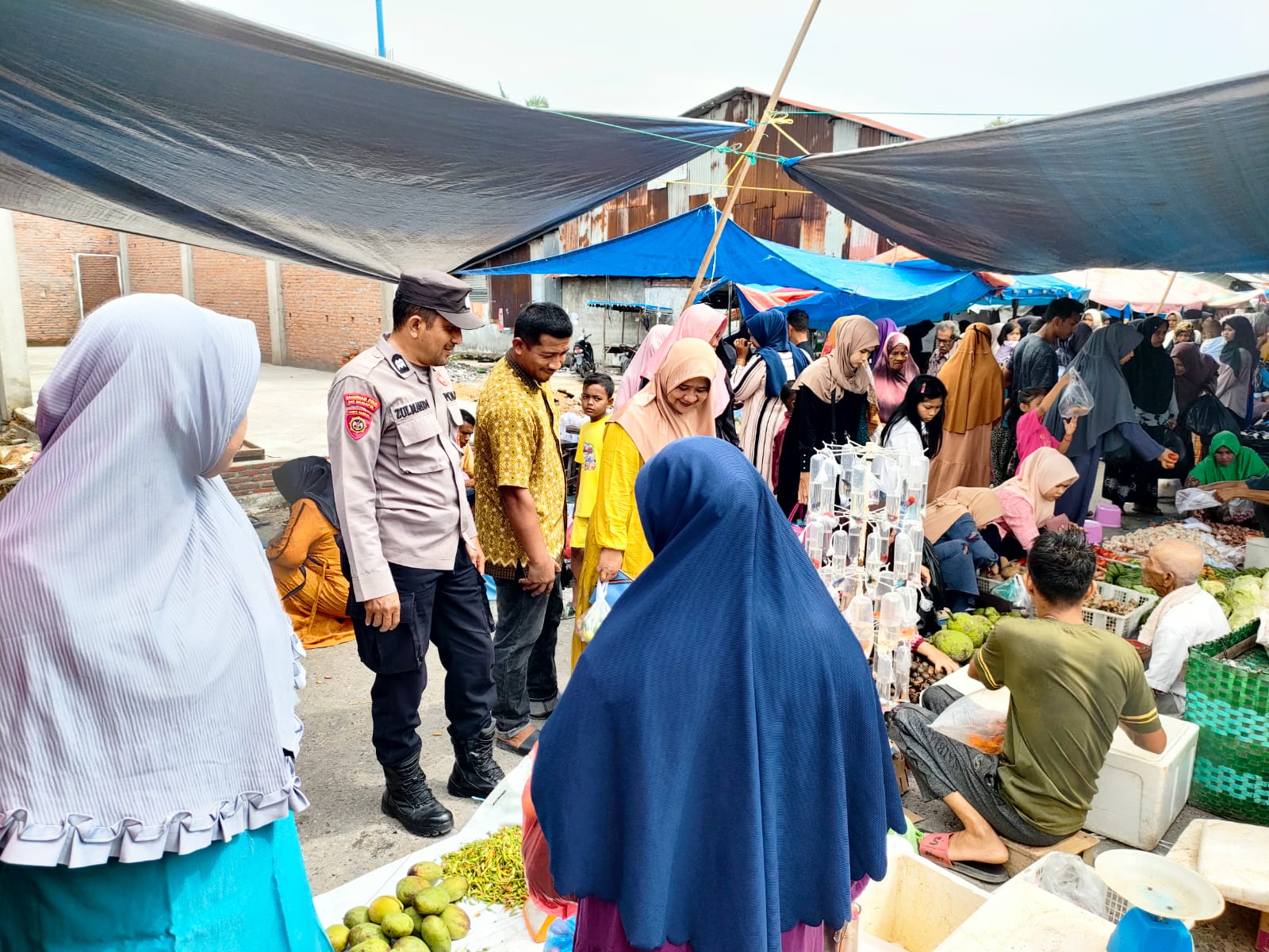 Polsek Sungai Raya Gelar Patroli Dialogis untuk Wujudkan Kamtibmas Kondusif