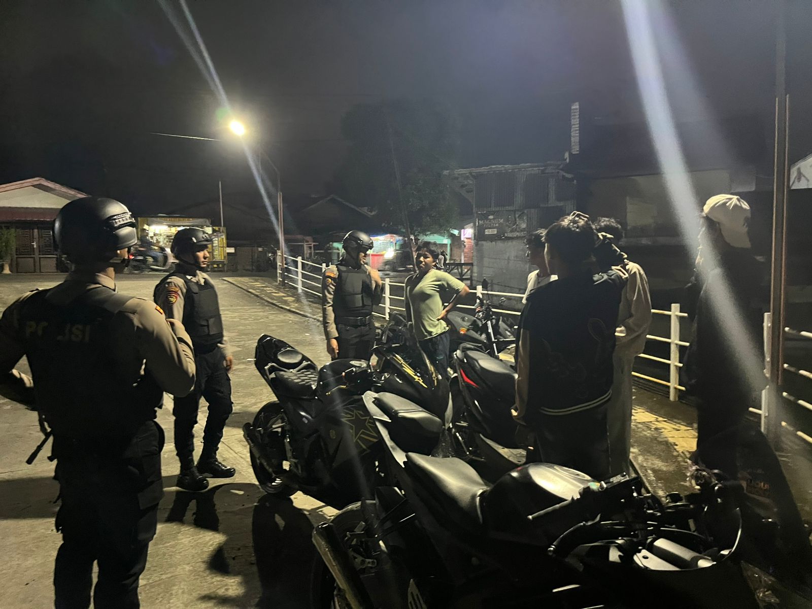 Sat Samapta Polres Langsa Gelar Patroli Perintis Presisi Antisipasi Guantibmas