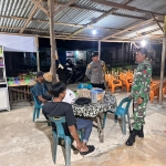 Polsek Rantau Selamat dan TNI Gelar Patroli Gabungan Ciptakan Keamanan Wilayah