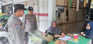 Bhabinkamtibmas Polsek Langsa Laksanakan Patroli Antisipasi Aksi Premanisme