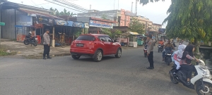 Polsek Langsa Laksanakan Gatur Lalin Pagi Wujudkan Kamseltibcarlantas di Wilayah Kota