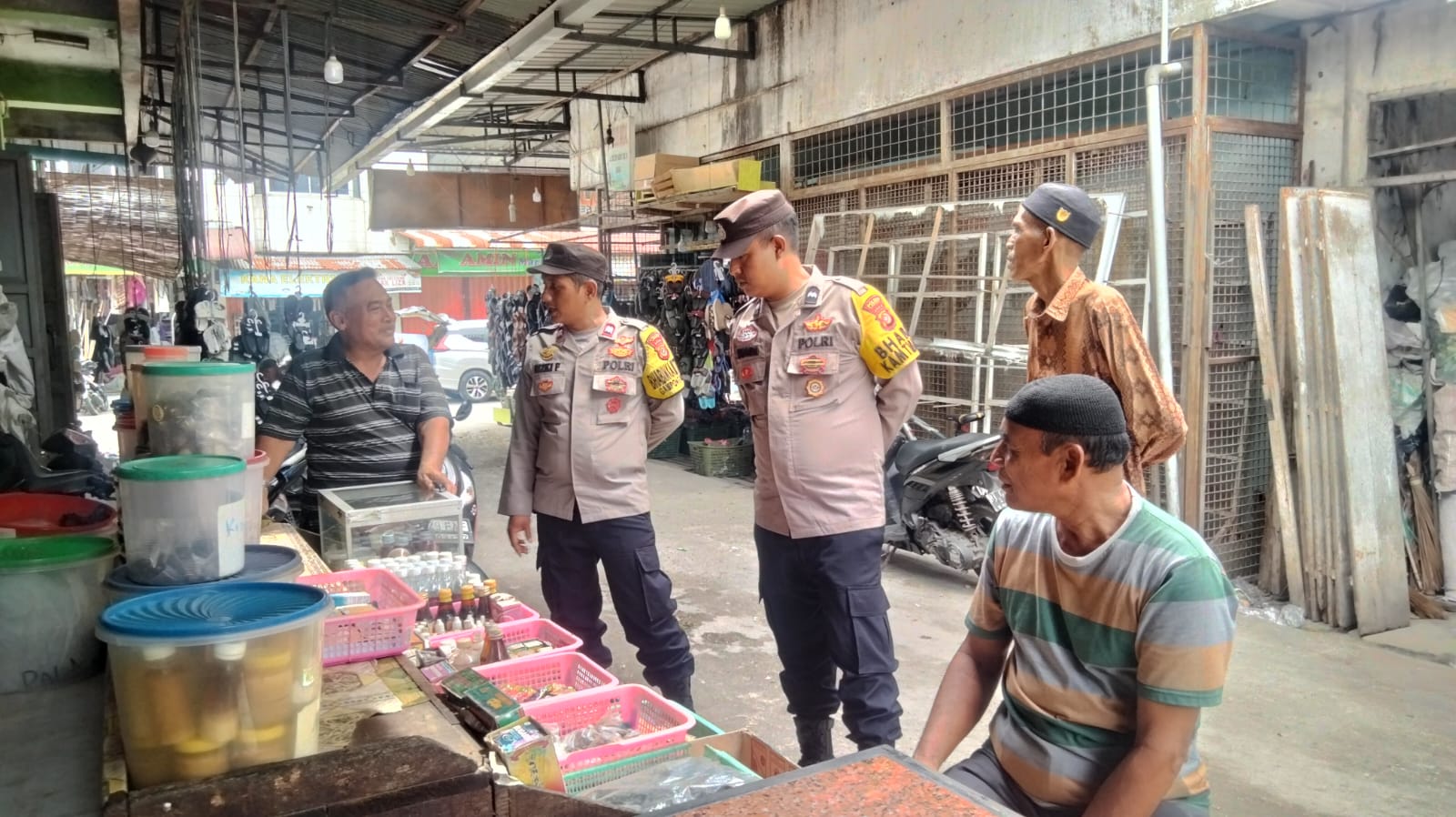 Bhabinkamtibmas Polsek Langsa Lakukan Patroli Antisipasi Aksi Premanisme