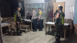 TNI–Polri Gelar Patroli Siaga di Wilayah Hukum Polsek Sungai Raya