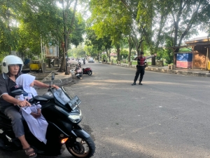 Sat Samapta Polres Langsa Gelar Patroli Rutin Jaga Kamtibmas di Wilayah Kota