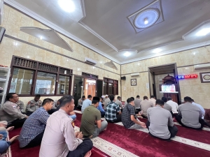 Polres Langsa Ikuti Kegiatan Binrohtal Polda Aceh Melalui Zoom Meeting