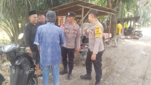 Patroli dan Sambang Gampong Ditingkatkan di Wilkum Polsek Langsa Barat