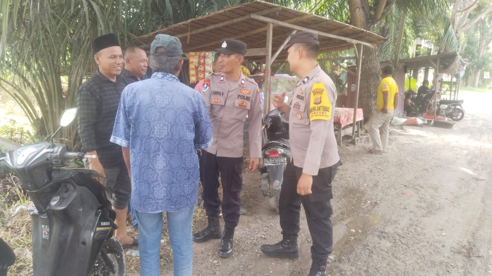 Patroli dan Sambang Gampong Ditingkatkan di Wilkum Polsek Langsa Barat
