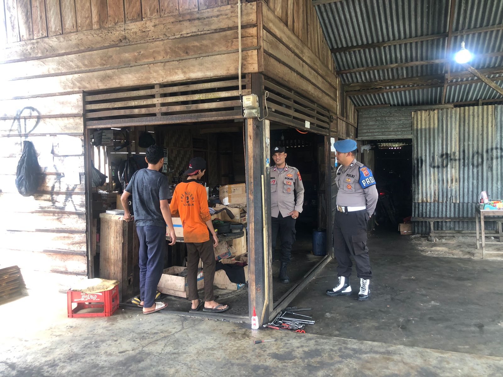 Patroli Antisipasi Guantibmas Digelar di Kecamatan Birem Bayeun