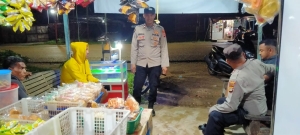 Patroli Malam di Kecamatan Birem Bayeun Antisipasi Gangguan Kamtibmas