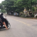 Polsek Rantau Selamat Gelar Pengaturan Lalu Lintas dan Strong Point Pagi di Jalan Medan–Banda Aceh
