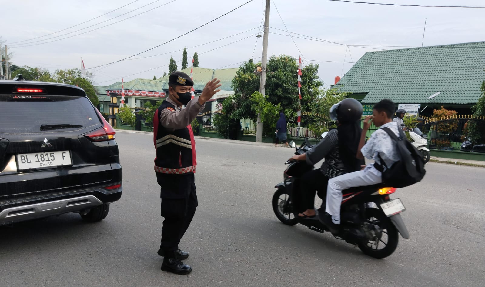 Polres Langsa Laksanakan Pengaturan Lalu Lintas dan Pemeliharaan Kamtibmas di Wilayah Hukum Langsa