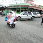 Pengaturan Lalu Lintas Pagi Polsek Langsa Difokuskan di Tiga Sekolah