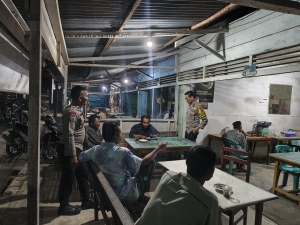 Polsek Manyak Payed Gelar Patroli Malam dalam Rangka Harkamtibmas