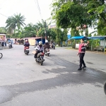 Sat Samapta Polres Langsa Gelar Pengaturan Pagi di Sejumlah Titik Strategis