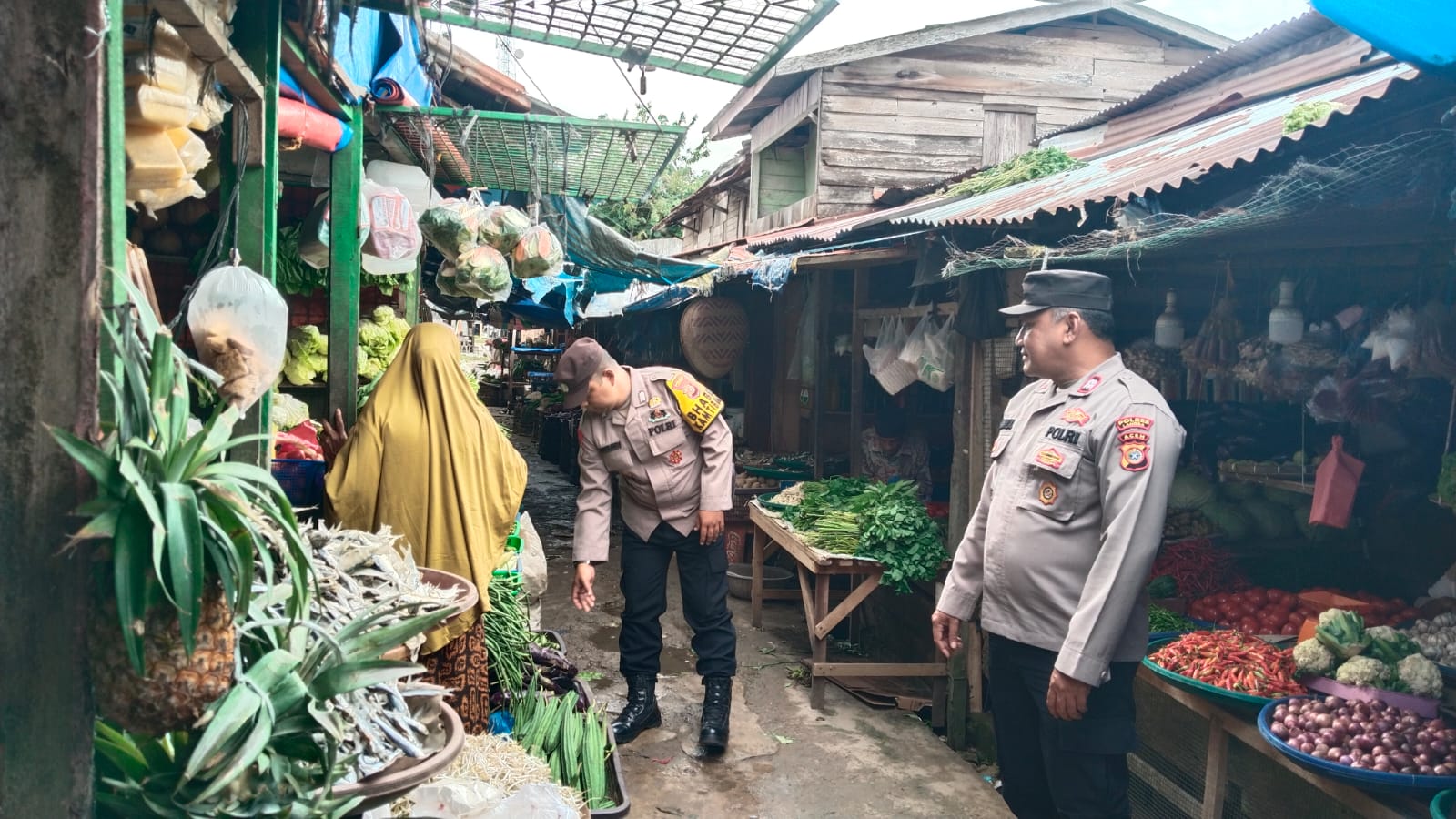 Polsek Sungai Raya Gelar Patroli Dialogis untuk Jaga Kamtibmas di Wilayah Hukum