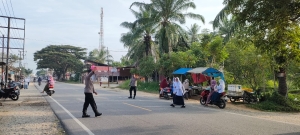 Pengaturan Lalu Lintas di Wilayah Hukum Polsek Sungai Raya