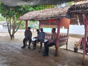 Patroli Dialogis Polsek Sungai Raya Jaga Stabilitas Kamtibmas