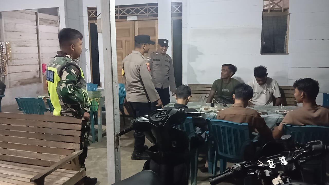 TNI–Polri Gelar Patroli Siaga Gabungan di Wilayah Polsek Sungai Raya