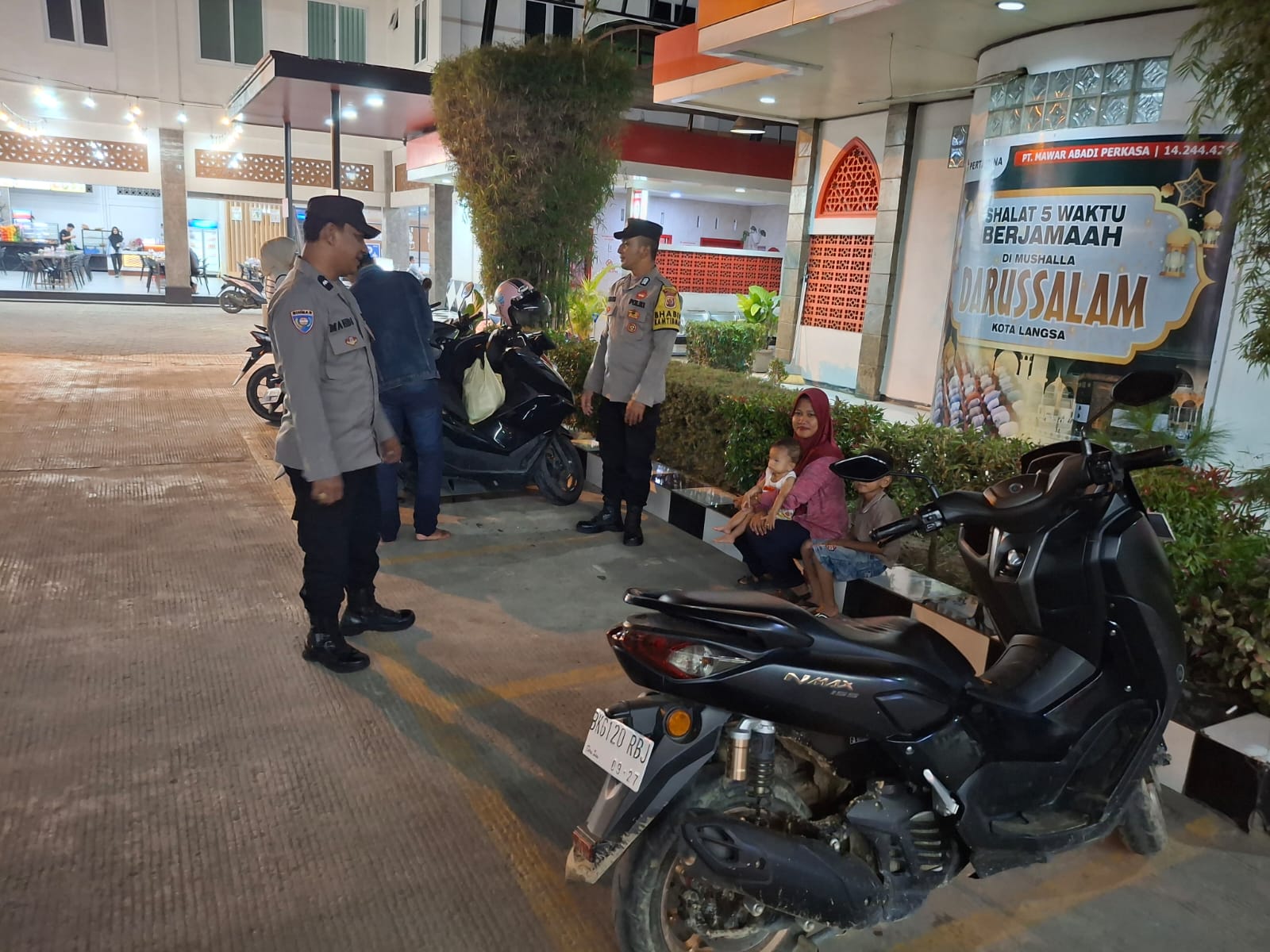 Patroli Malam Polsek Langsa Barat Jaga Stabilitas Keamanan Wilayah