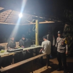 Patroli Malam Polsek Rantau Selamat Antisipasi Gangguan Kamtibmas
