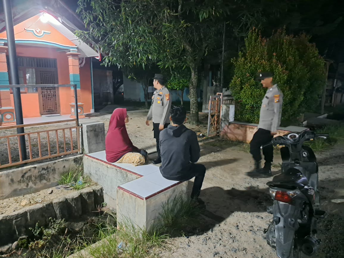 Patroli Malam Polsek Birem Bayeun Antisipasi Gangguan Kamtibmas