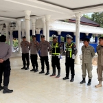 Pos Pam Operasi Lilin Seulawah 2025 Polres Langsa Teruskan Pengamanan di Lapangan Merdeka