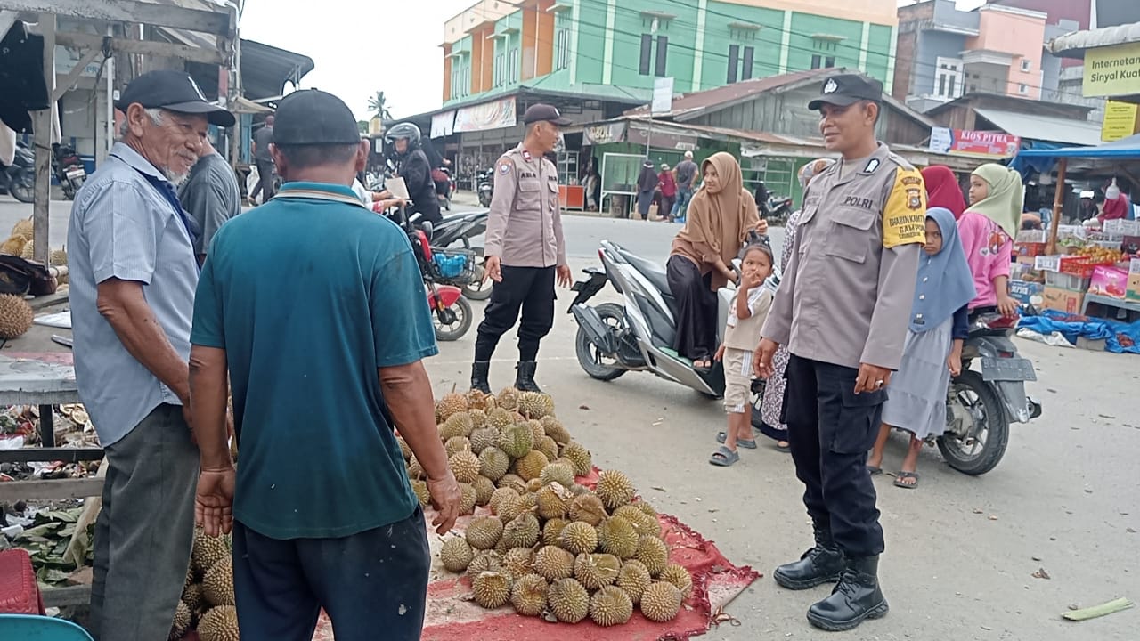 Patroli Keamanan Jaga Kondusifitas Wilayah Sungai Raya