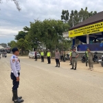 Pos Pam Operasi Lilin Seulawah 2025 Polres Langsa Perkuat Pengamanan di Lapangan Merdeka
