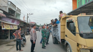 Patroli Siaga Gabungan TNI–Polri Perkuat Pengawasan Wilayah Sungai Raya