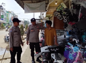 Patroli Polsek Langsa Intensifkan Pencegahan Premanisme di Pusat Kota