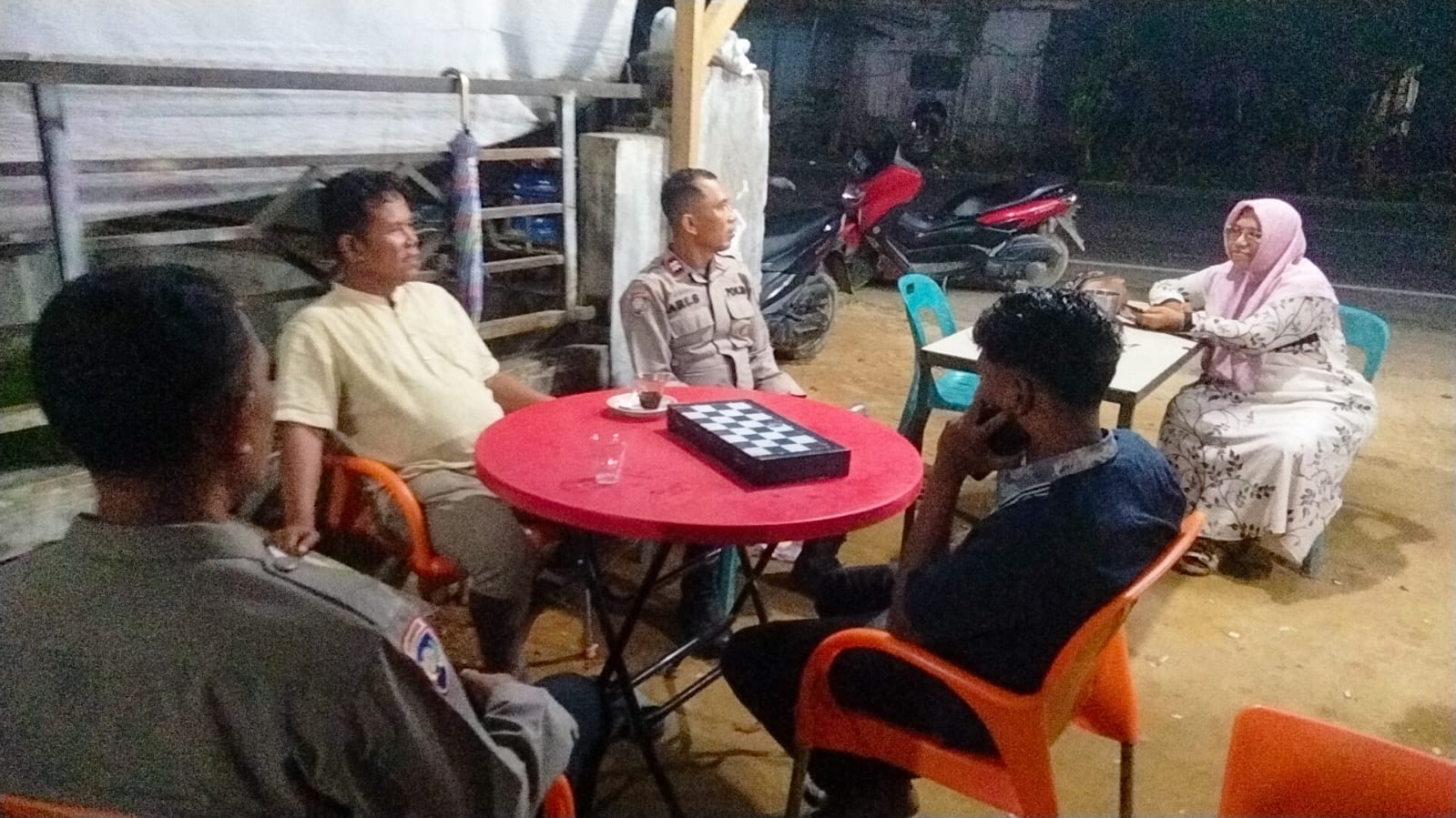 Patroli Malam Polsek Sungai Raya Jaga Stabilitas Keamanan Wilayah