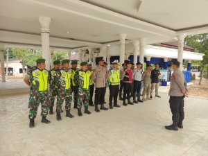 Pos Pam Operasi Lilin Seulawah 2025 di Lapangan Merdeka Langsa Berjalan Kondusif