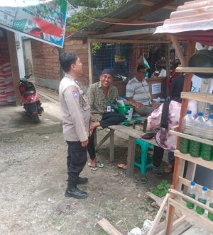 Patroli Polsek Rantau Selamat Jaga Kondusivitas Wilayah